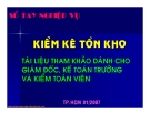 Kiểm kê tồn kho