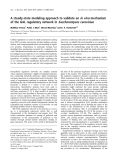 Báo cáo khoa học: A steady-state modeling approach to validate an in vivo mechanism of the GAL regulatory network in Saccharomyces cerevisiae