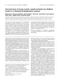Báo cáo khoa học:  Structural basis of charge transfer complex formation by riboﬂavin bound to 6,7-dimethyl-8-ribityllumazine synthase