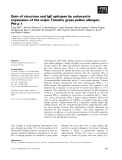 Báo cáo khoa học: Gain of structure and IgE epitopes by eukaryotic expression of the major Timothy grass pollen allergen, Phl p 1