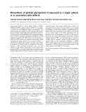 Báo cáo khoa học:  Biosynthesis of platelet glycoprotein V expressed as a single subunit or in association with GPIb-IX