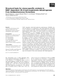 Báo cáo khoa học: Structural basis for stereo-speciﬁc catalysis in NAD+-dependent (R )-2-hydroxyglutarate dehydrogenase from Acidaminococcus fermentans