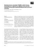 Báo cáo khoa học: Saccharomyces cerevisiae Ybr004c and its human homologue are required for addition of the second mannose during glycosylphosphatidylinositol precursor assembly