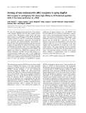 Báo cáo khoa học: Cloning of two melanocortin (MC) receptors in spiny dogfish MC3 receptor in cartilaginous fish shows high affinity to ACTH-derived peptides while it has lower preference toc-MSH