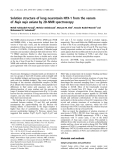 Báo cáo khoa học: Solution structure of long neurotoxin NTX-1 from the venom of Naja naja oxiana by 2D-NMR spectroscopy