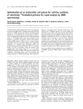 Báo cáo khoa học: Optimization of an Escherichia coli system for cell-free synthesis of selectively 15N-labelled proteins for rapid analysis by NMR spectroscopy