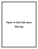 Ngâm củ kiệu thật ngon, thật đẹp