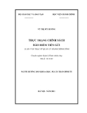 LUẬN VĂN-ĐỀ TÀI : "THỰC TRẠNG CHÍNH SÁCH BẢO HIỂM TIỀN GỬI"