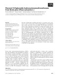 Báo cáo khoa học: Flavonol 3-O-glycoside hydroxycinnamoyltransferases from Scots pine (Pinus sylvestris L.)