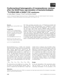 Báo cáo khoa học: Conformational heterogeneity of transmembrane residues after the Schiff base reprotonation of bacteriorhodopsin 15