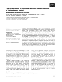 Báo cáo khoa học: Characterization of cinnamyl alcohol dehydrogenase of Helicobacter pylori An aldehyde dismutating enzyme