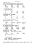 Đề Thi Thử Đại Học Anh Văn 2013 - Phần 5 - Đề 30