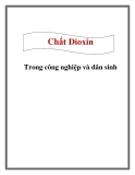 Dioxin trong công nghiệp và dân sinh