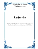 Luận văn: Nghiên cứu hệ thống điện, kết cấu kỹ thuật và công nghệ của xe đạp điện hiện đại đang được sử dụng rộng rãi tại Việt Namhiên cứu hệ thống điện, kết cấu kỹ thuật và công nghệ của xe đạp điện hiện đại đang được sử dụng rộng rãi tại Việt Nam.LỜI MỞ ĐẦUCho đến nay động cơ điện một chiều vẫn chiếm một vị trí quan trọng trong hệ đ