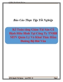 Báo cáo thực tập Kế Toán tăng Giảm Tài Sản Cố Định Hữu Hình Tại Công Ty TNHH MTV Quản Lý Và Khai Thác Hầm Đường Bộ Hải Vân