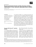 Báo cáo khoa học:  Second messenger function and the structure–activity relationship of cyclic adenosine diphosphoribose (cADPR)