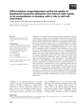 Báo cáo khoa học: Differentiation stage-dependent preferred uptake of basolateral (systemic) glutamine into Caco-2 cells results in its accumulation in proteins with a role in cell–cell interaction