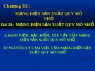 Chương III : MẠNG ĐIỆN SẢN XUẤT QUY MÔ NHỎ