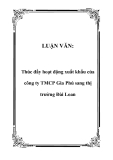  Luận văn đề tài :  Thúc đẩy hoạt động xuất khẩu của công ty TMCP Gia Phú sang thị trường Đài Loan