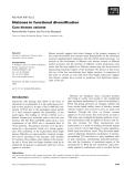 Báo cáo khoa học: Histones in functional diversification Core histone variants