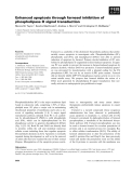 Báo cáo khoa học: Enhanced apoptosis through farnesol inhibition of phospholipase D signal transduction