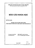 Nghiên cứu xây dựng định hướng công nghệ cơ khí chế tạo Việt Nam từ nay đến năm 2010