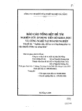 Nghiên cứu, chế tạo xe nông dụng phục vụ vận chuyển ở khu vực nông thôn