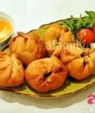 Tự làm bánh bao chiên ngon lành