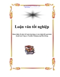 Luận văn tốt nghiệp: Hoàn thiện tổ chức kế toán bán hàng và xác định kết quả kinh doanh tại Công ty Cổ phần Thương mại Hòa Dung