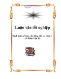 Luận văn tốt nghiệp: Hạch toán kế toán vốn bằng tiền tại công ty Cổ Phần Việt Xô