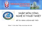 ĐỀ TÀI: HỆ THỐNG PIN NĂNG LƯỢNG MẶT TRỜI TRONG KHU ĐÔ THỊ