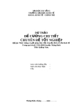 Đề tài: Thực trạng và giải pháp thúc đẩy chuyển dịch cơ cấu kinh tế Trong quá trình CNH, HĐH huyện Thăng Bình Tỉnh Quảng Nam