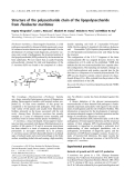 Báo cáo khoa học: Structure of the polysaccharide chain of the lipopolysaccharide from Flexibacter maritimus