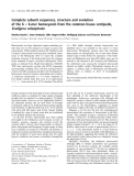 Báo cáo khoa học: Complete subunit sequences, structure and evolution of the 6 · 6-mer hemocyanin from the common house centipede, Scutigera coleoptrata