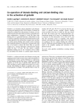 Báo cáo khoa học: Co-operation of domain-binding and calcium-binding sites in the activation of gelsolin