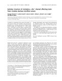 Báo cáo khoa học: Solution structure of crotamine, a Na+ channel affecting toxin from Crotalus durissus terriﬁcus venom