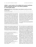 Báo cáo khoa học: O-MACS, a novel member of the medium-chain acyl-CoA synthetase family, speciﬁcally expressed in the olfactory epithelium in a zone-speciﬁc manner