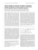 Báo cáo khoa học:  Limited proteolysis of Escherichia coli cytidine 5¢-triphosphate synthase. Identiﬁcation of residues required for CTP formation and GTP-dependent activation of glutamine hydrolysis