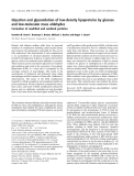 Báo cáo khoa học:  Glycation and glycoxidation of low-density lipoproteins by glucose and low-molecular mass aldehydes Formation of modiﬁed and oxidized particles