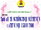 Bài thuyết trình: Tìm hiểu hệ thống thông tin quản lý thư viện của thư viện Quốc gia Việt Nam