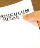 CURRICULUM VITAE - PERSONAL INFORMATION ( Sơ yếu lý lịch bằng tiếng anh )