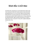 Khởi đầu và kết thúc 