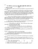 Bài 8: MỘT PHẢN ỨNG ĐIỆN HÓA