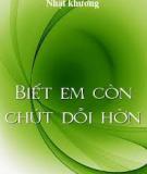 Biết Em Còn Chút Dỗi Hờn