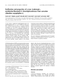 Báo cáo khoa học:  Puriﬁcation and properties of a new S-adenosyl-Lmethionine:ﬂavonoid 4¢-O-methyltransferase from carnation (Dianthus caryophyllus L.)