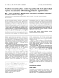 Báo cáo khoa học:  Modiﬁed merozoite surface protein-1 peptides with short alpha helical regions are associated with inducing protection against malaria