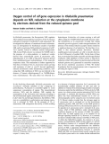 Báo cáo khoa học: Oxygen control of nif gene expression in Klebsiella pneumoniae depends on NifL reduction at the cytoplasmic membrane by electrons derived from the reduced quinone pool