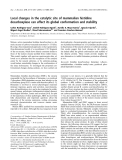 Báo cáo khoa học: Local changes in the catalytic site of mammalian histidine decarboxylase can affect its global conformation and stability