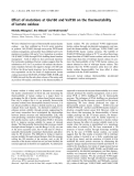 Báo cáo khoa học:  Effect of mutations at Glu160 and Val198 on the thermostability of lactate oxidase