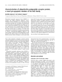 Báo cáo khoa học: Characterization of ubiquitin-like polypeptide acceptor protein, a novel pro-apoptotic member of the Bcl2 family